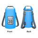 2 straps skyblue 30L
