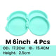 Blue M 4PCS