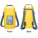 2 straps yellow 20L