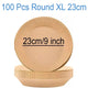 100 stuks rond XL9in