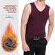 Wine Red [heating vest] One piece of double-sided Velvet