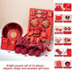 Bright Yuanxi suit 22-piece set-slippers (wooden gift box)