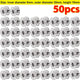 Zilver - 50 stuks