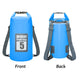 2 straps skyblue 5L