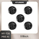 5Pcs Black