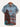 Vintage Japan Harajuku Retro Masked Samurai Men's Hawaiian Casual Shirt Men With Print Short Loose Camisas Casuais Slim Fit Y2K