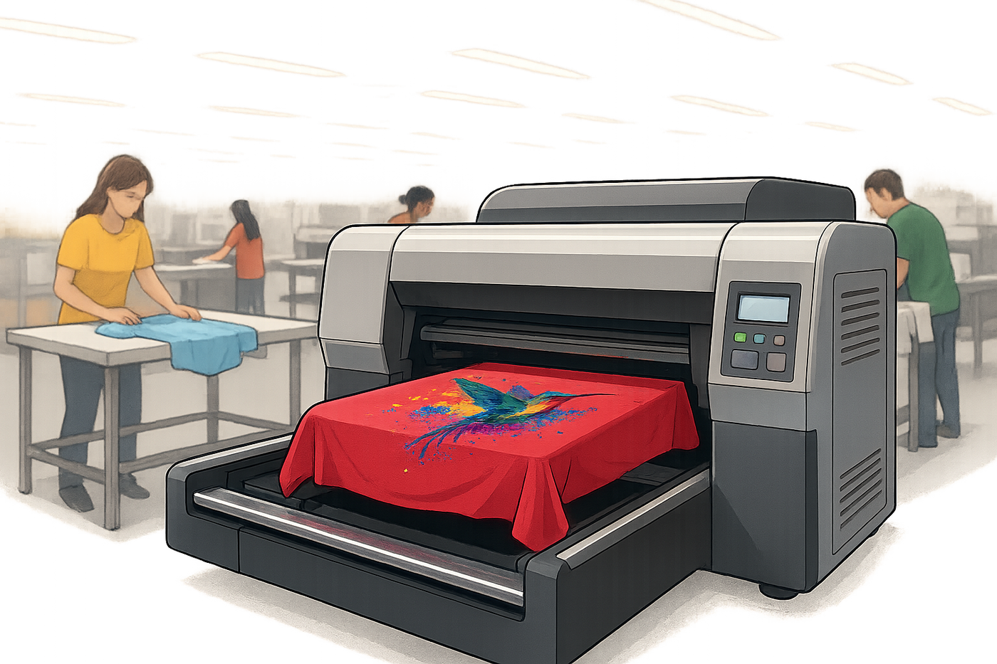 Printing products overlay